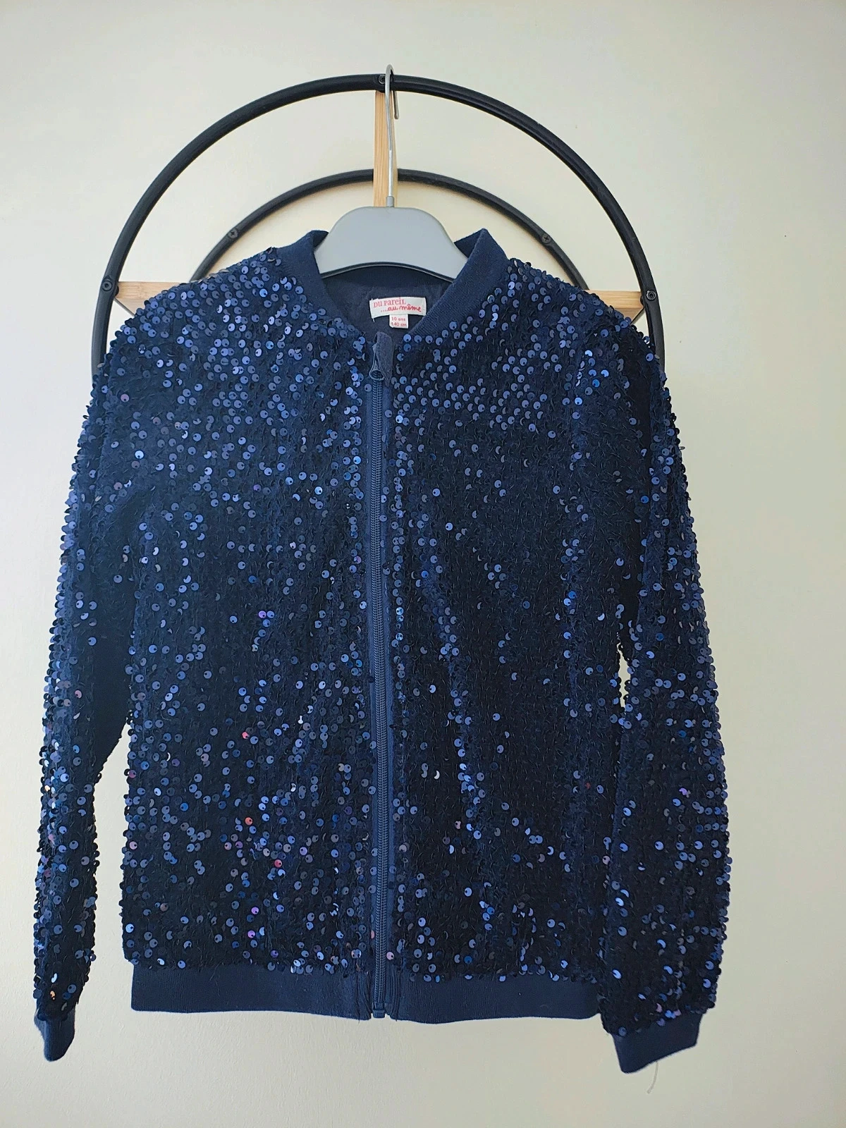 10 ans veste zippée soirée fête cérémonie dpam du pareil au même